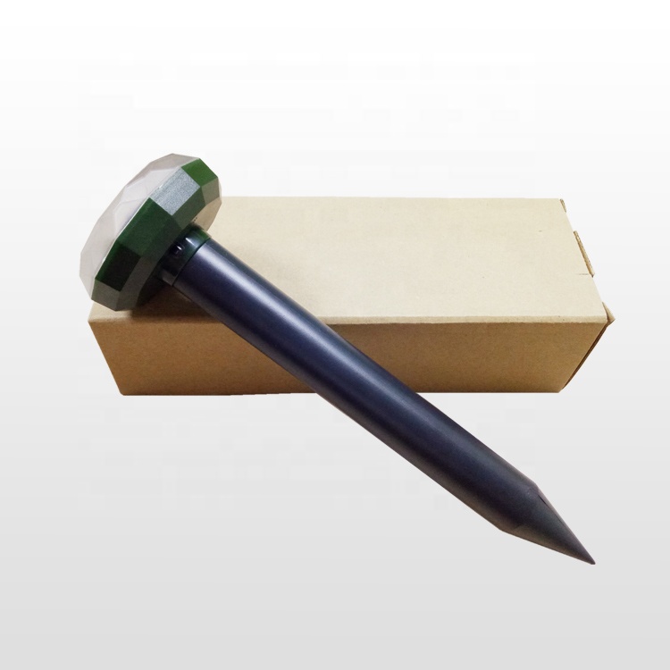 Outdoor Small Portable Solar Sonic Vibration Mole Mice Mouse Rat Rodent Repeller