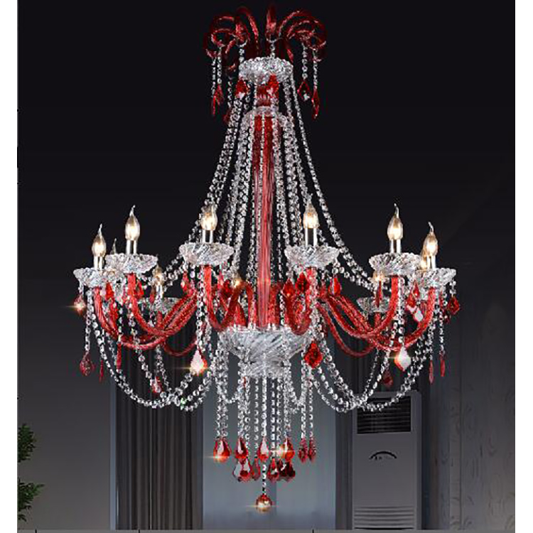 Popular Meteor Rain Crystal Big Foyer Chandelier Ceiling Lights