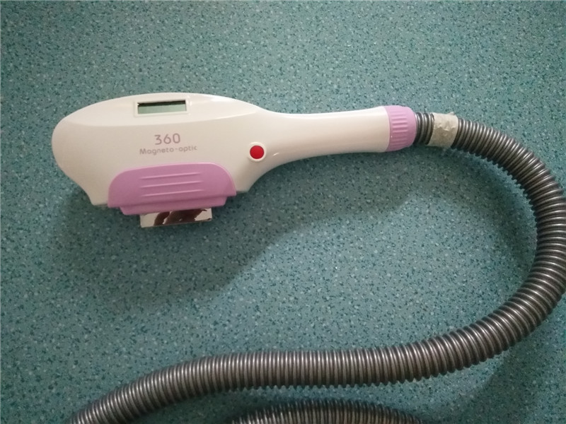 360 magneto-optic elight opt shr hair removal handle for beauty machine