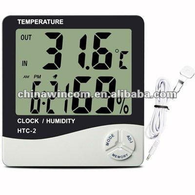 THERMOHYGROMETER HTC-1(INDOOR)/HTC-2(INDOOR AND OUTDOOR)
