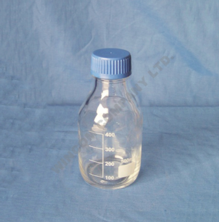 Laboratory Glassware Glass Reagent Bottle with Scewed Cap