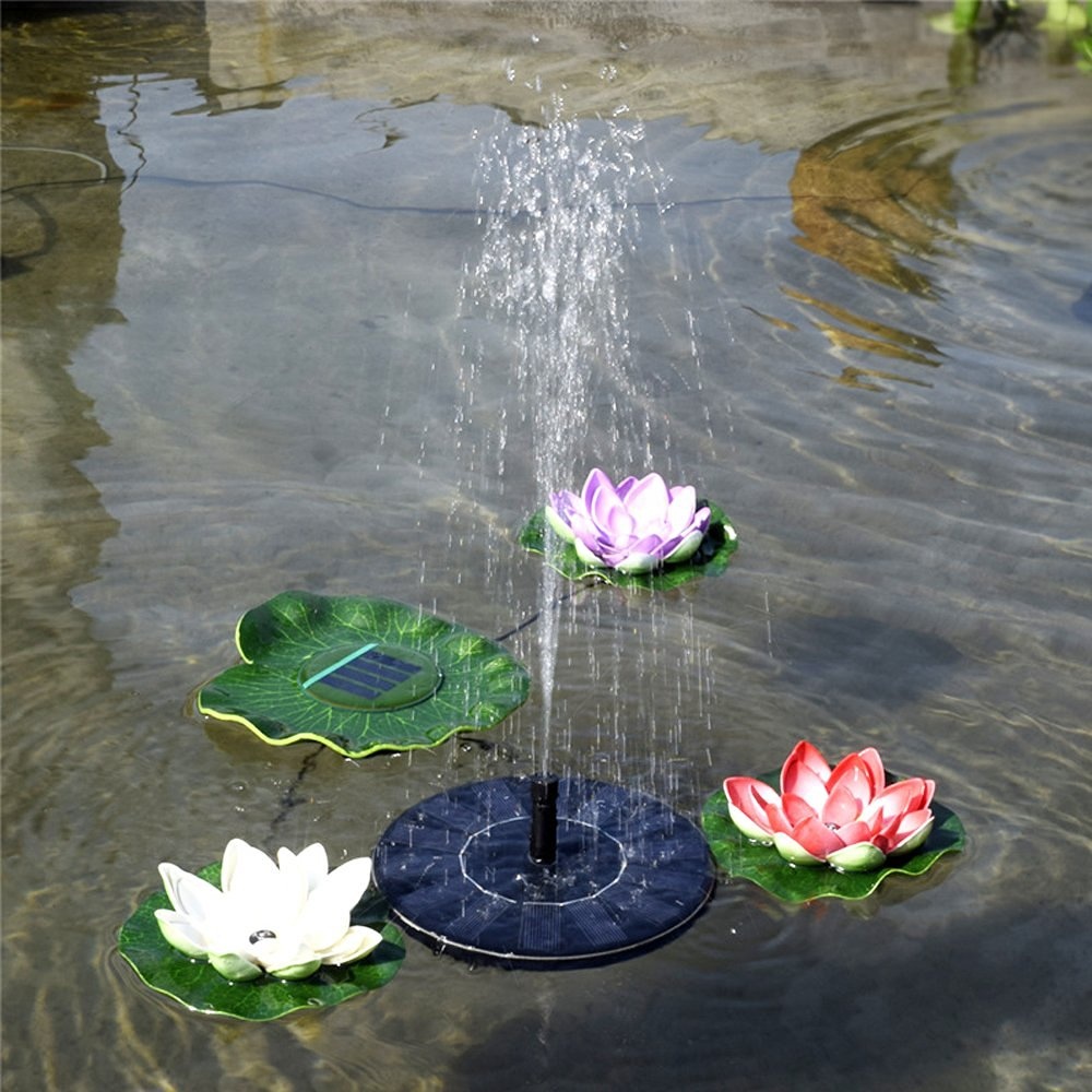 Outdoor Garden Pool Fountain Landscape High Pressure Solar Water Pump