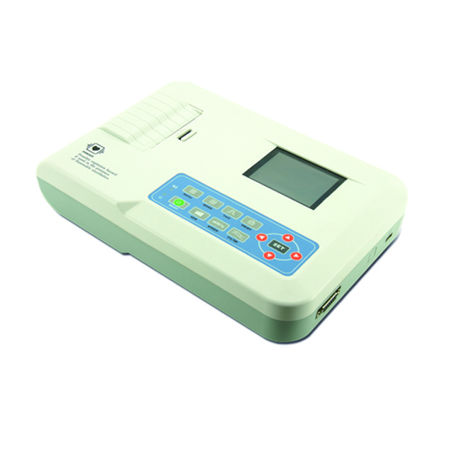 Digital 12 Channel ECG Machine Price for Medical First Aid Application ECG-RB1200