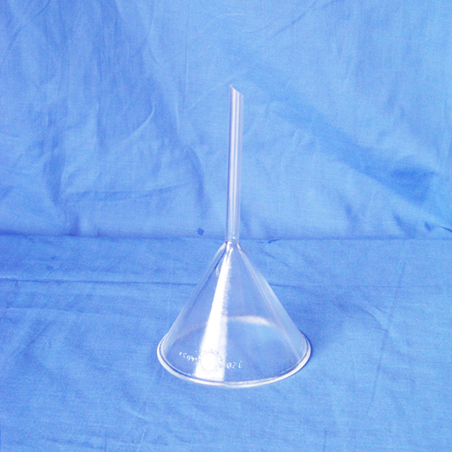 Laboratory Glassware Glass Triangular Funnel