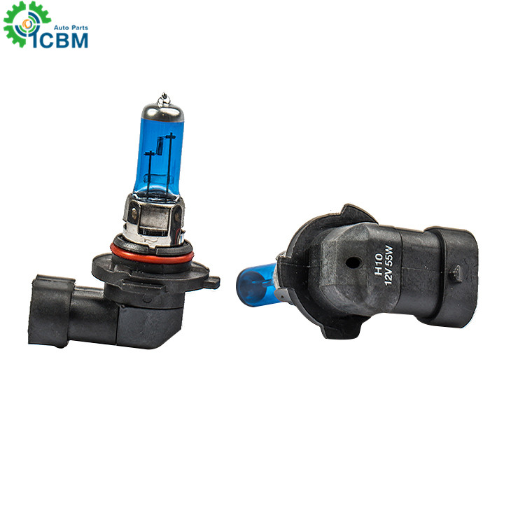 quick response High quality  headlight bulb colored H10 12v55w white auto head light bulbs