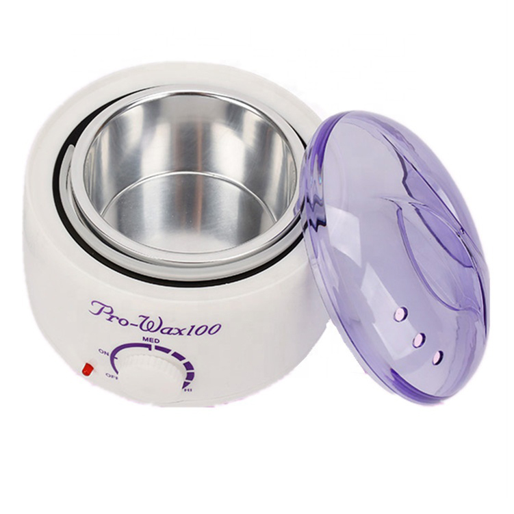 Factory wholesale 500ml hair removal wax heater melting pot warmer machine with temperature control