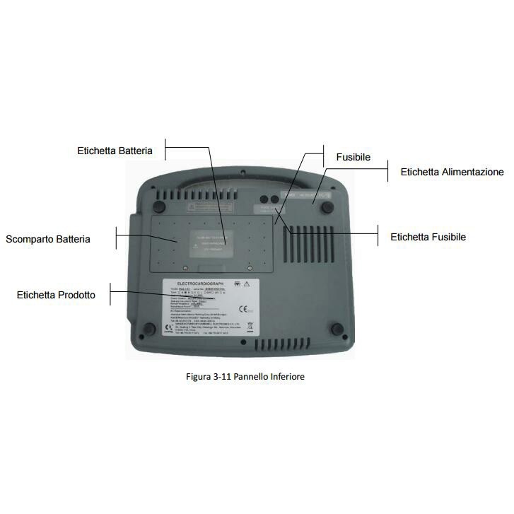 SINGLE CHANNEL ELECTRCARDIOGRAPH ECG1101B