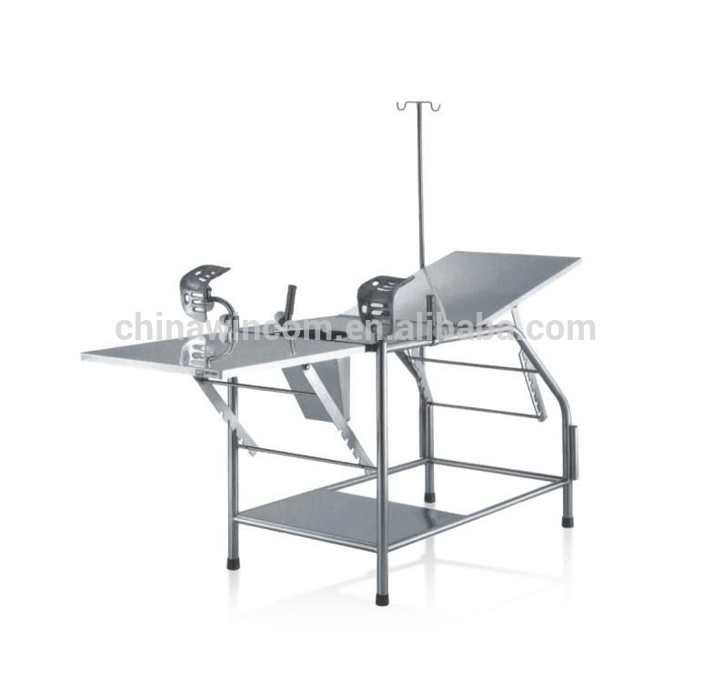 2017 Hospital WN641 Medical Stainless Steel Delivery Table