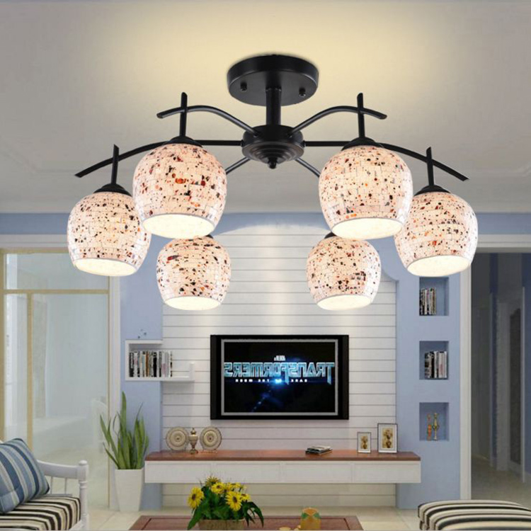 Banquet Decoration Silver Glass Ball Led Chandelier Lighting Modern