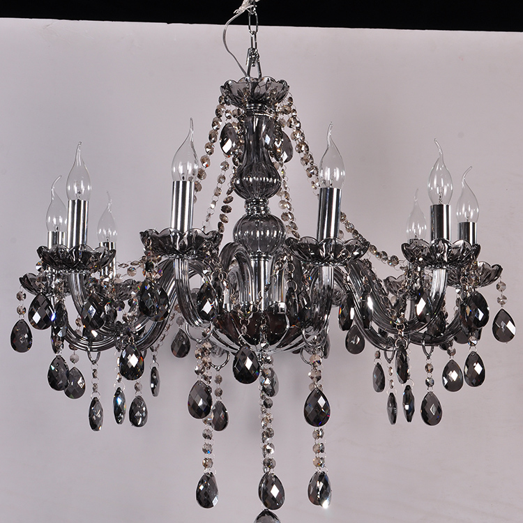 Outdoor Geometric Cage Diamond Villa Lobby Modern Crystal Chandelier