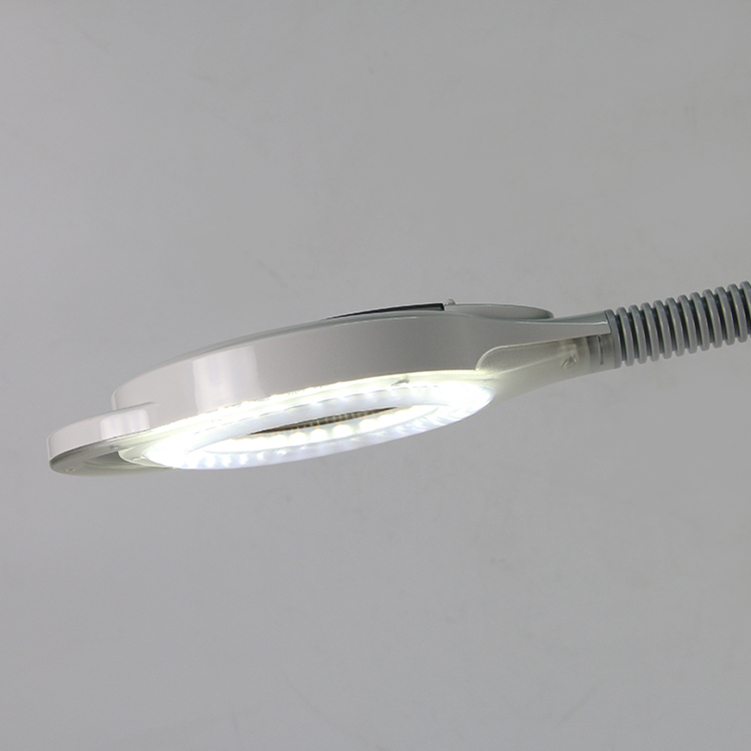 Water-foot adjustable led cold light magnifying beauty salon lamps