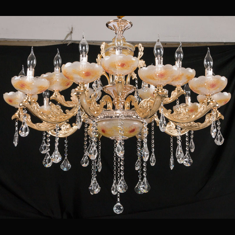 Bedroom Crystal Glass Material Creative Nordic Style Chandelier