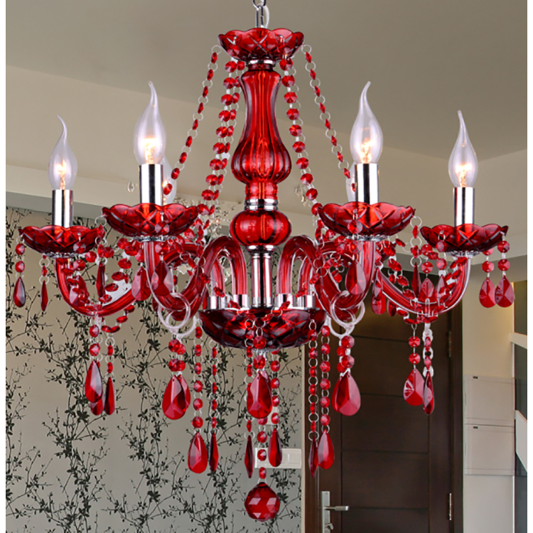Zhongshan Cheap en Modern Line Of Glass Terrarium Metal Chandelier