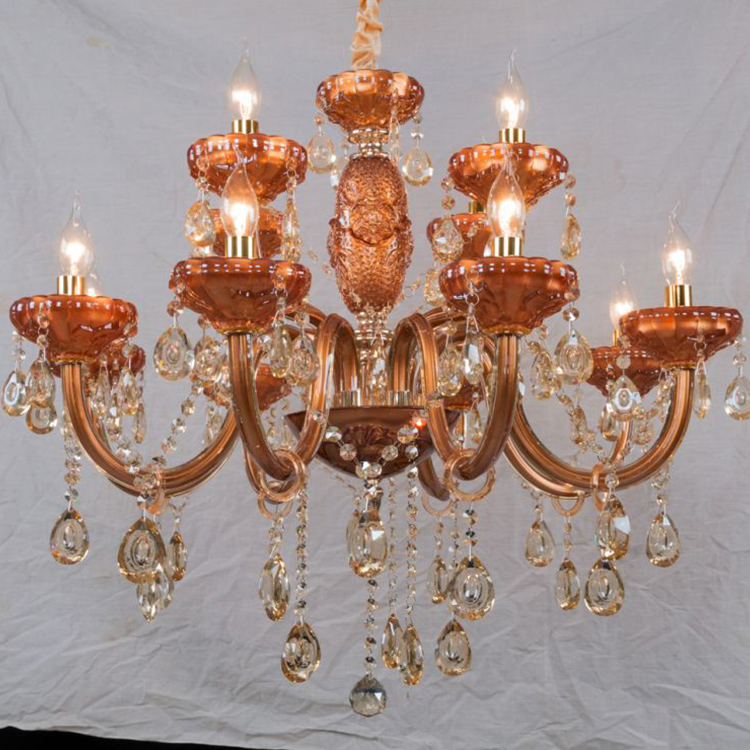 Medieval Meteor Rain 3D Glass Loft Low Ceiling Chandelier