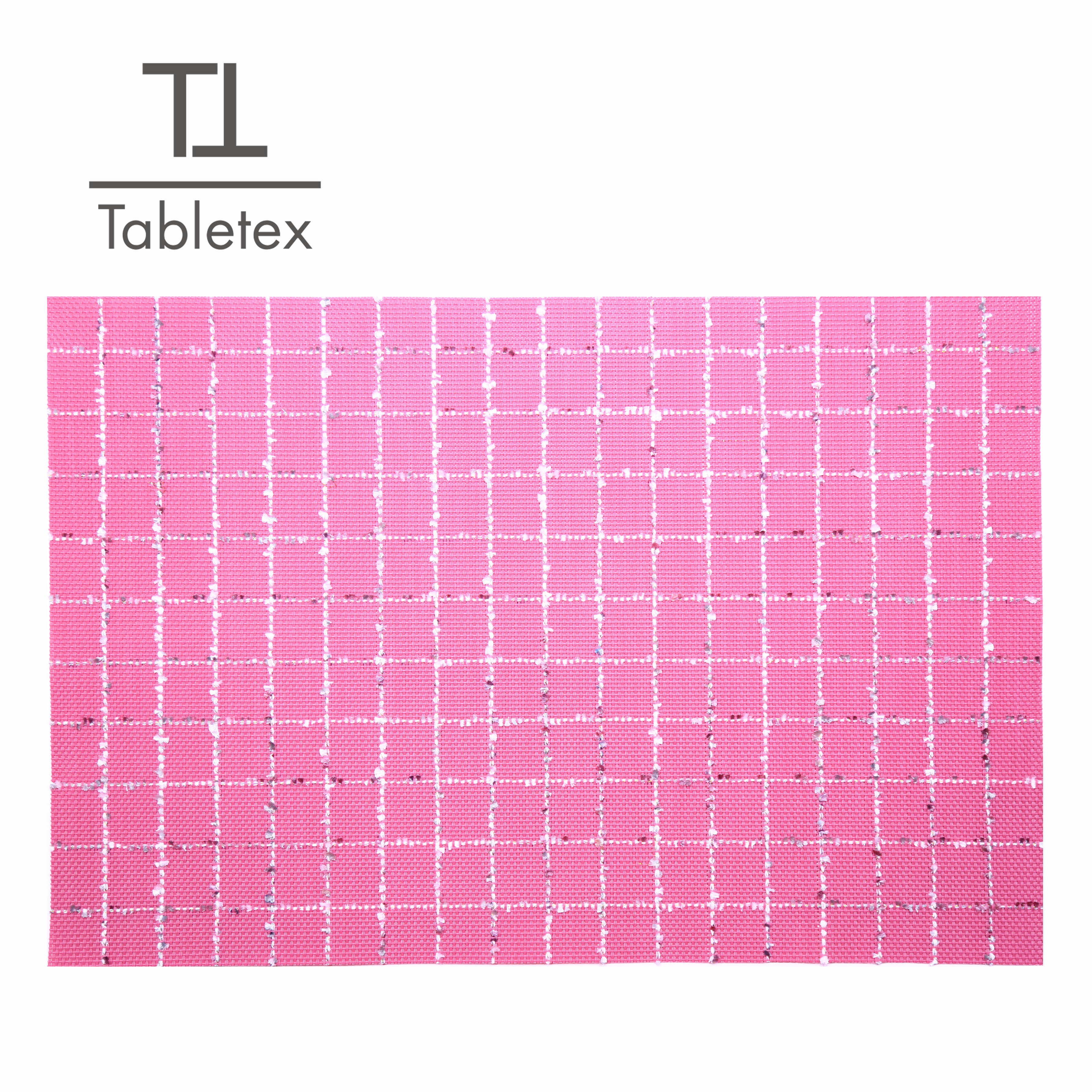 Tabletex wholesale hot sale new design dinner set custom design PVC heat resistant anti-slip placemats