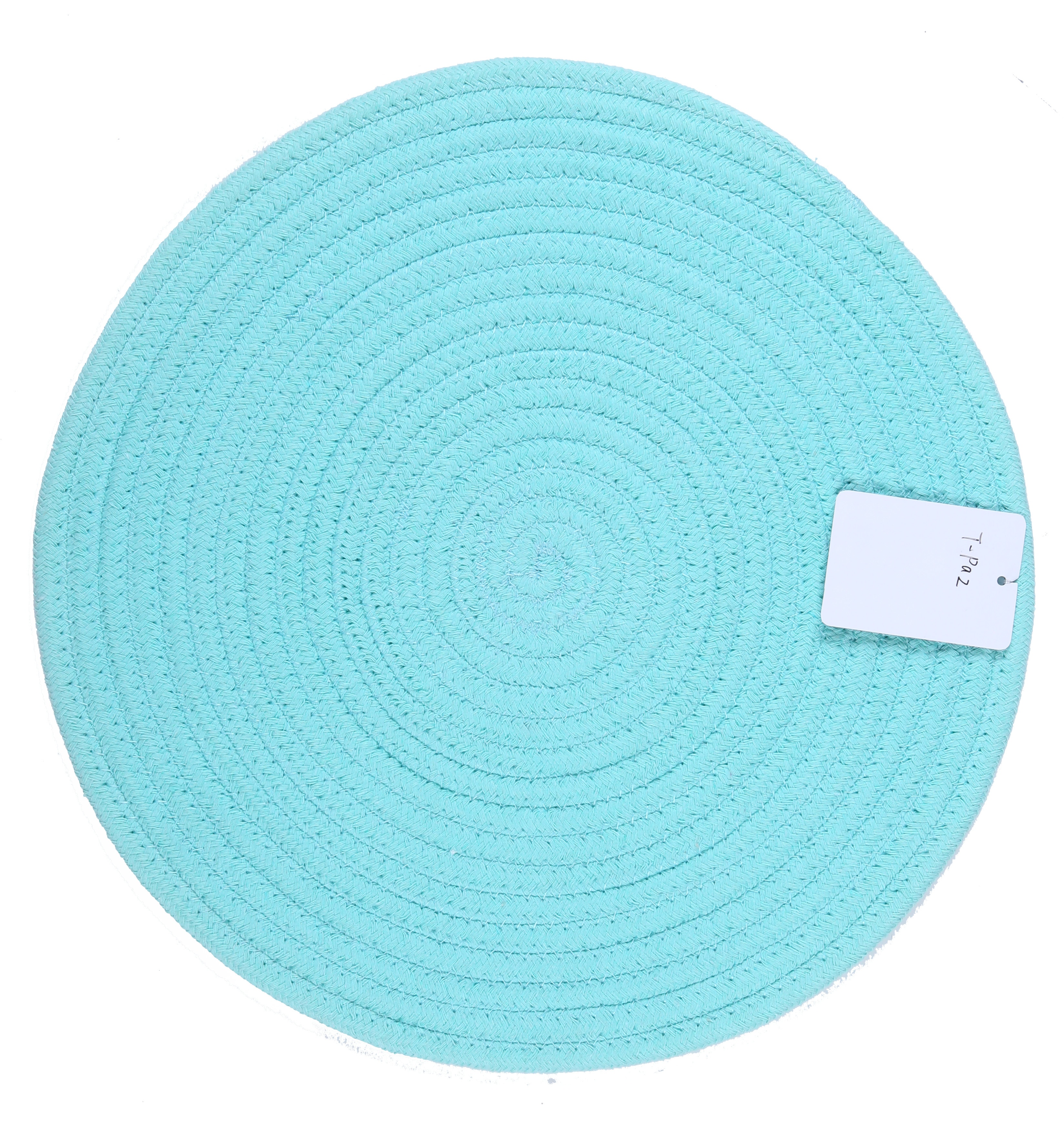 Tabletex cotton coiled rope placemat Handmade Cotton Rope Placemat Table Napkin for Home Hotel Kitchen Wedding Party Birthday