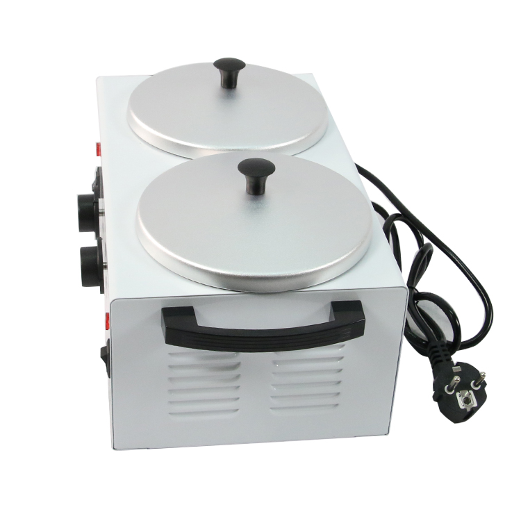 Home private label large double pot roll wax warmer