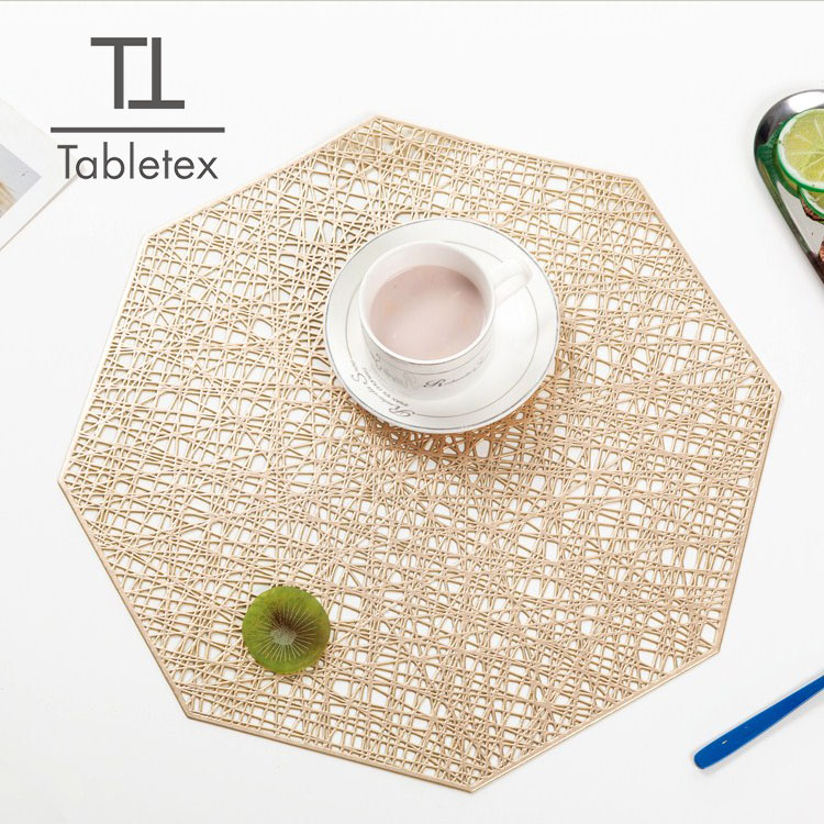 New Dseign Dinner Set With Anti Slip Mat At Have 38 CM Hollow Kitchen Mat