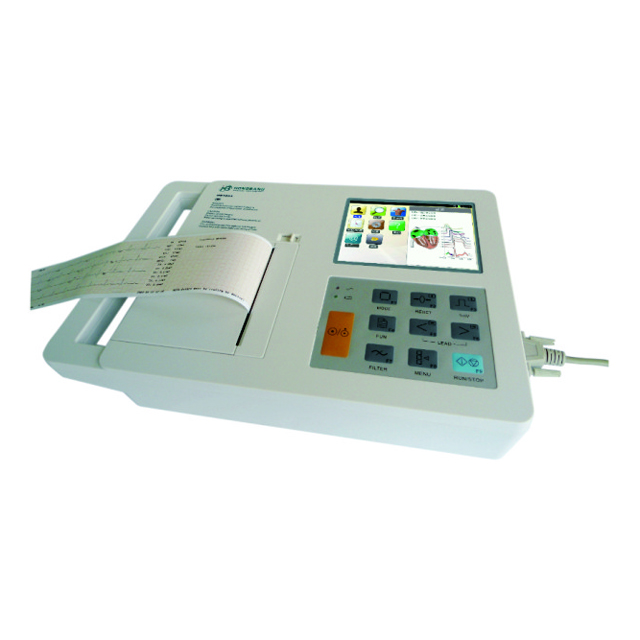 Standard 12 Leads Portable ECG Machine Price with 3 Channel ECG-RB300