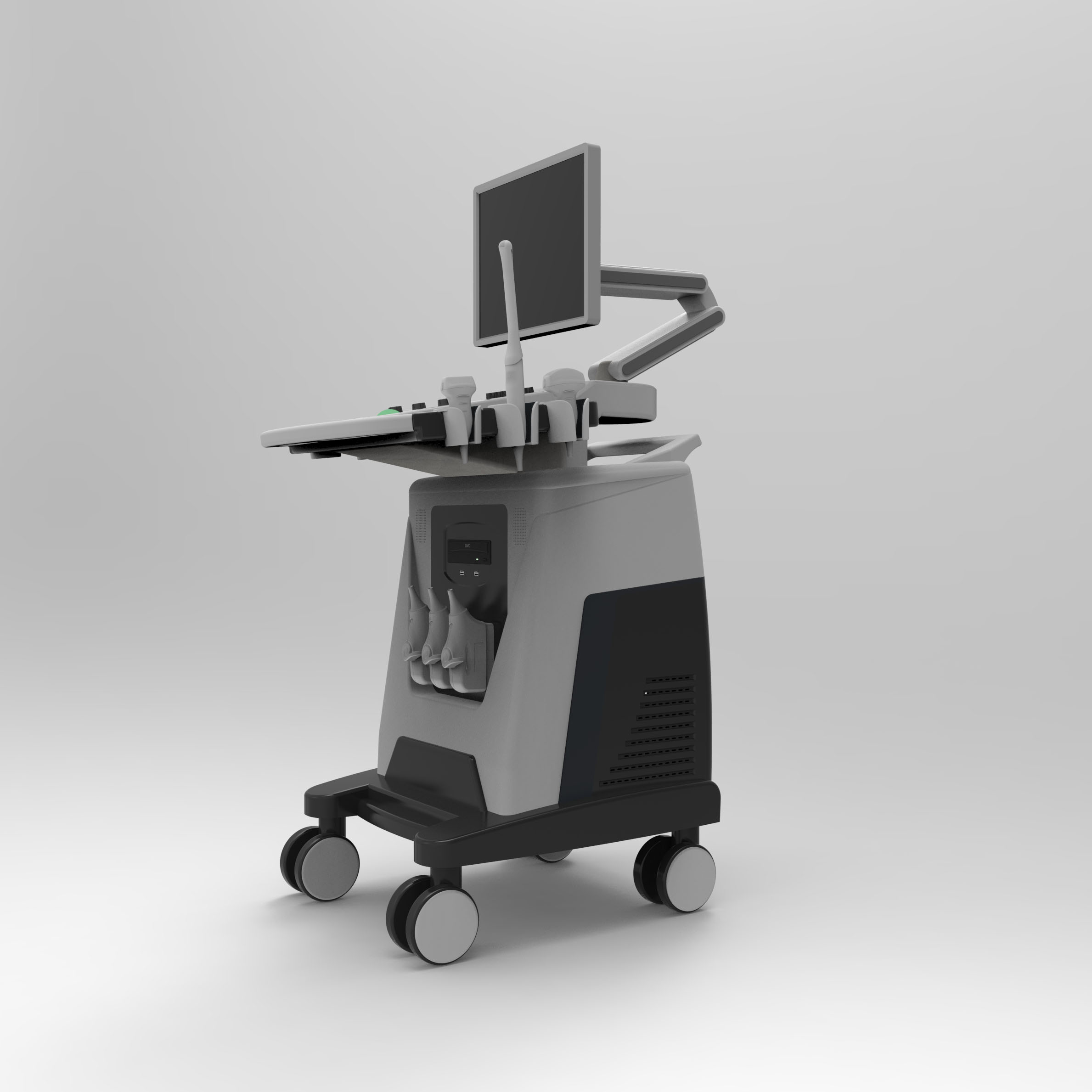 Medical 4D Color Doppler Ultrasound Machine With 4D Volumetric Probe