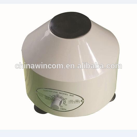 China factory 800 low speed centrifuge with 6pcs tubes for laboratory