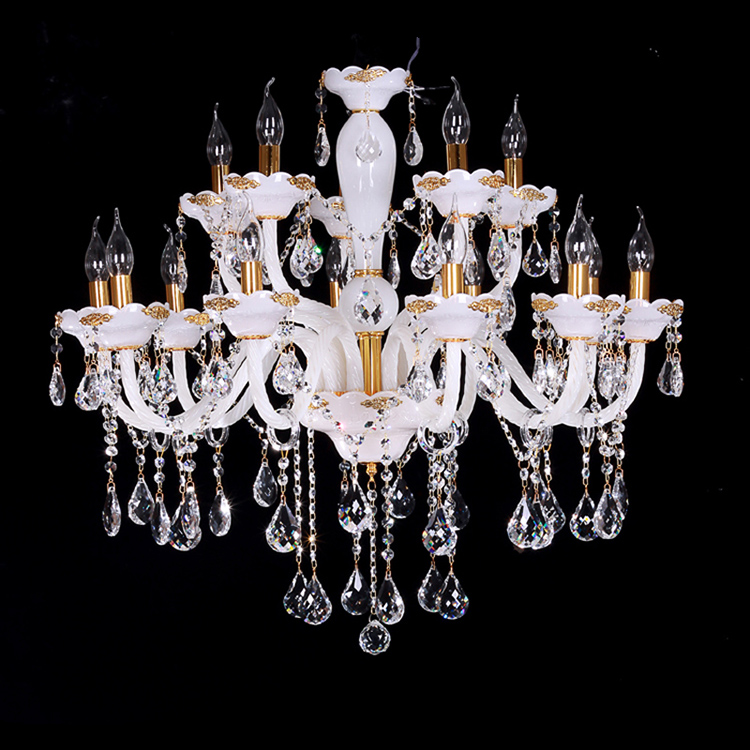 Crystal Chandeliers For Hotels,Large Crystal Hanging Chandelier Gold