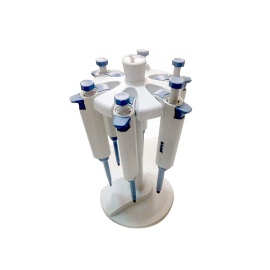 Lab Equipment Cheap Pipette Stand 6 hangers Round Stand