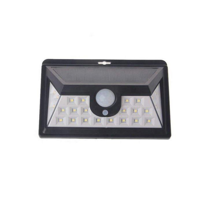 Home Garden Automatic Motion Sensor 24 LED Security solar led wall light