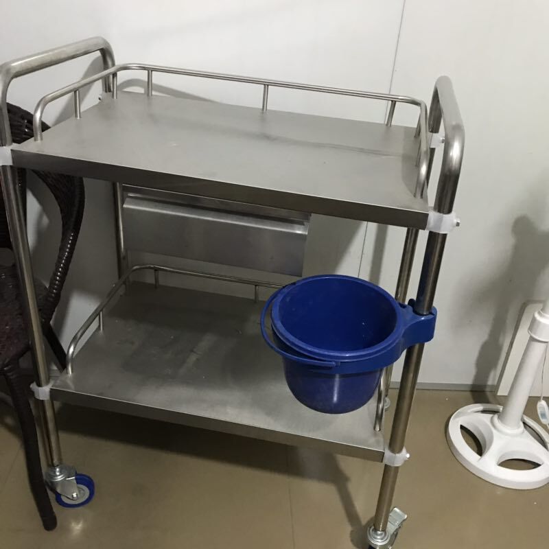 Hospital Medical Stainless Steel Dressing Trolley WNN122