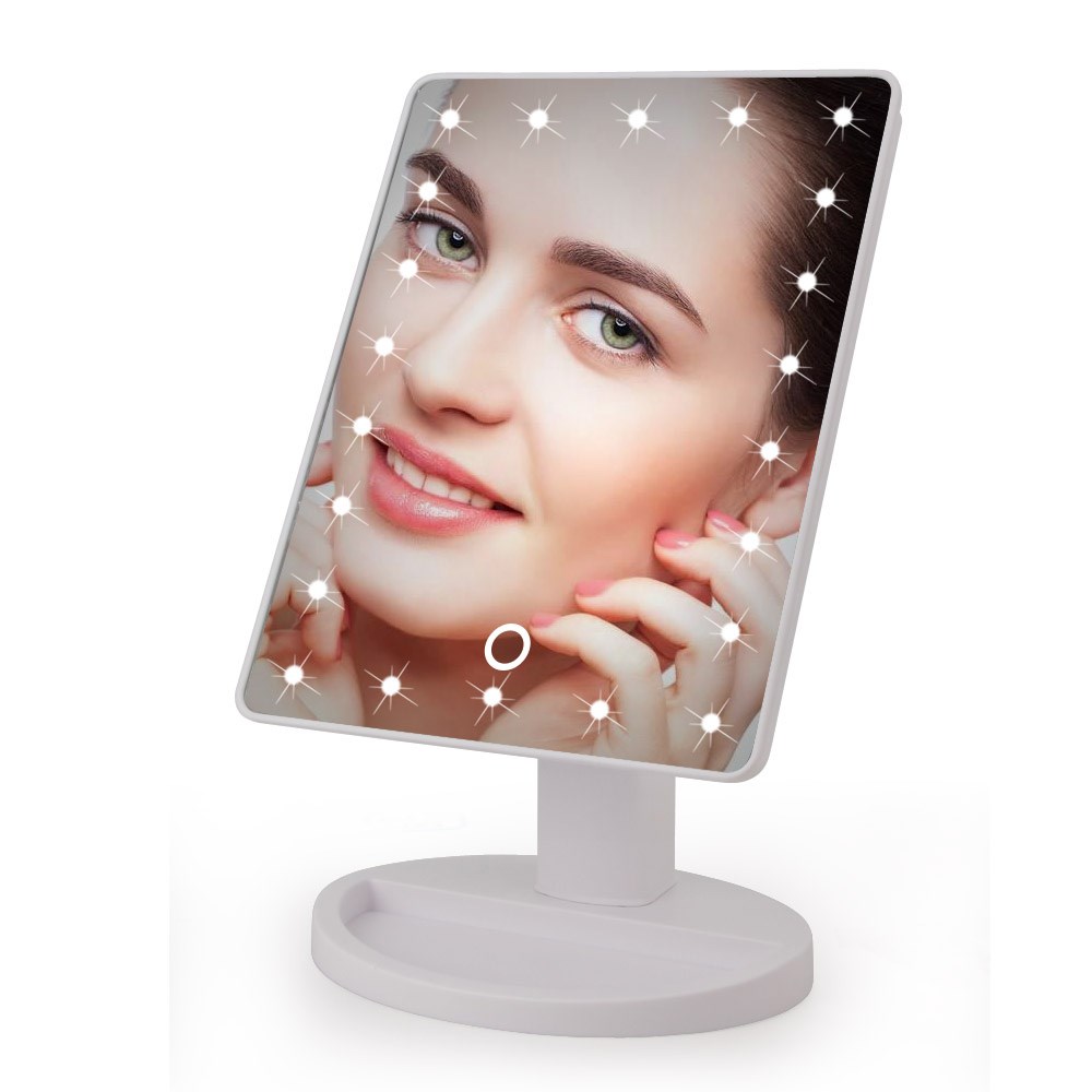 Daily dressing led lighting touch sensory led makeup mirror