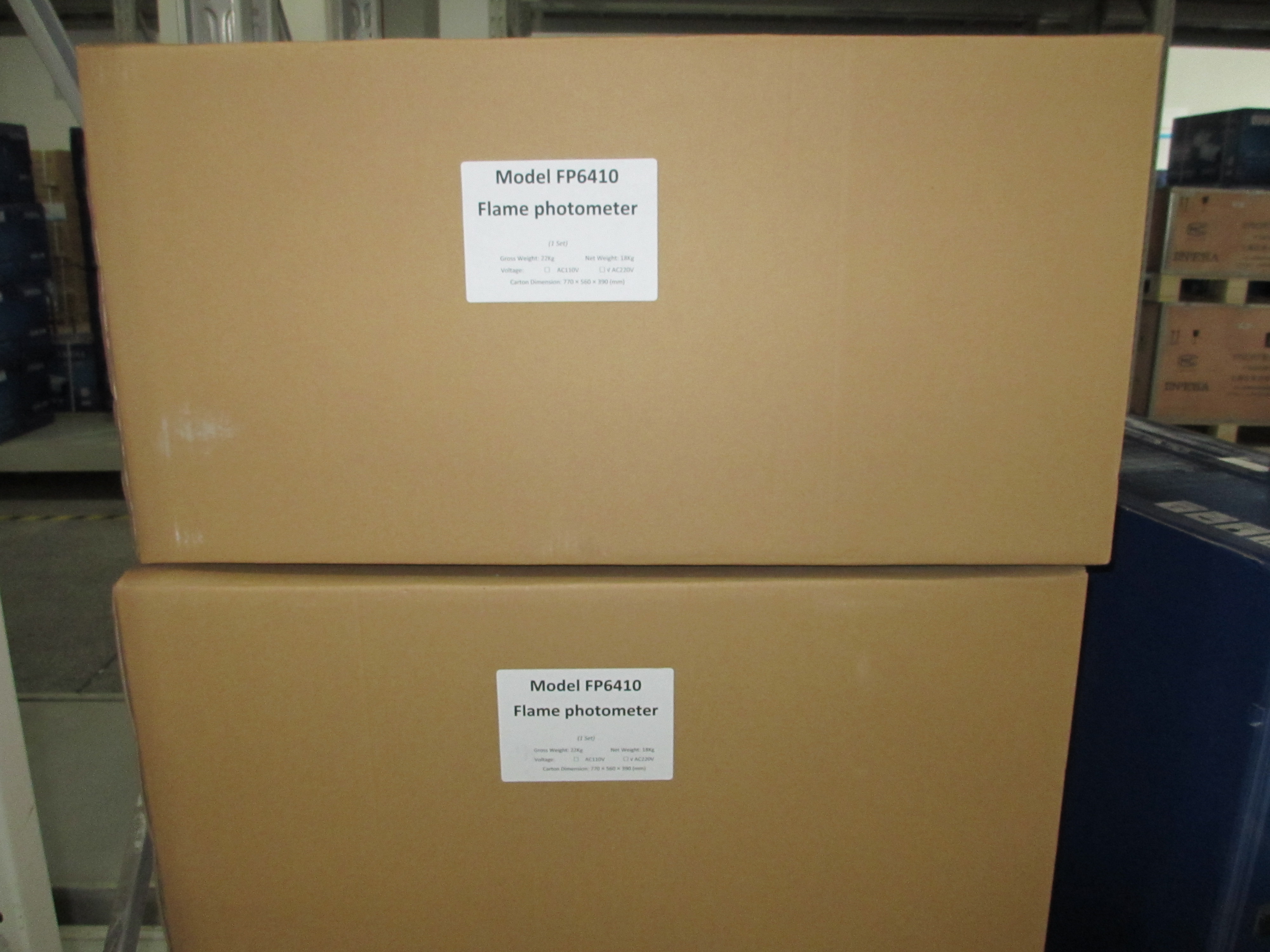 Laboratory LCD Display Automatic Digital Types of Flame Photometer  FP640N