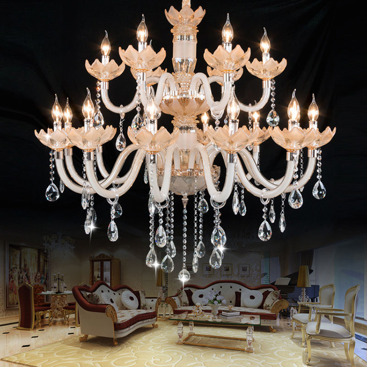 Zhongshan Modern Polished Hotel Item Type Standing Chandelier