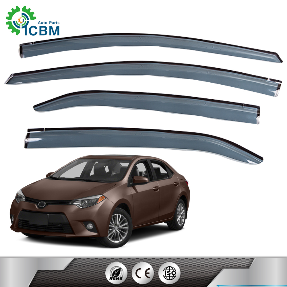 Cheap Price Deflector Visor Sun/Rain Guard Window Visor For COROLLA 14-15