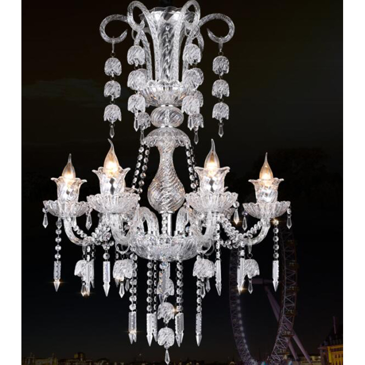 Medieval Hotel Restaurant Crystal Pendant Chandelier Lights