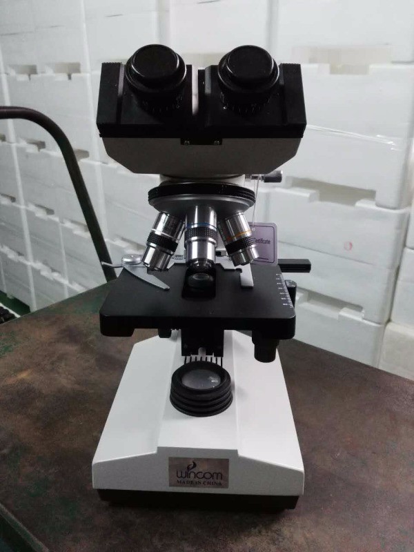 Factory Price for Two Head Binocular Laboratory Microscope XSZ-107BN