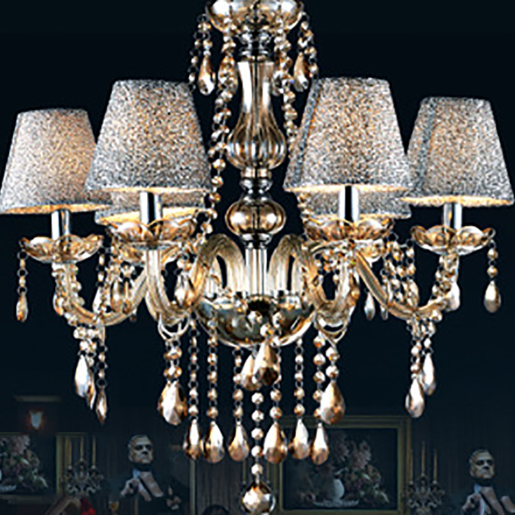 Foldable Crystal Natural Material Modern Loft Chandelier Modern