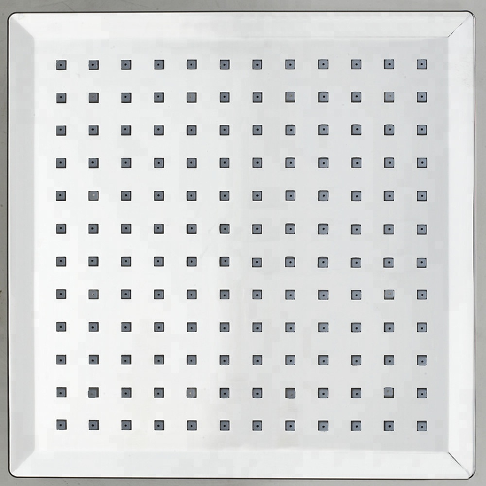 LED abs interchangeable overhead shower without battery