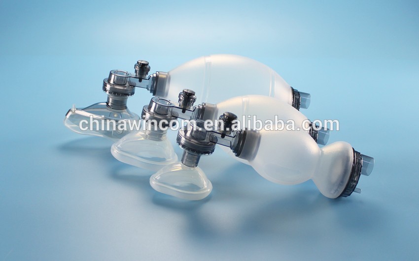Breathing Apparatus resuscitator ambu bag in Respiratory equipments accessories