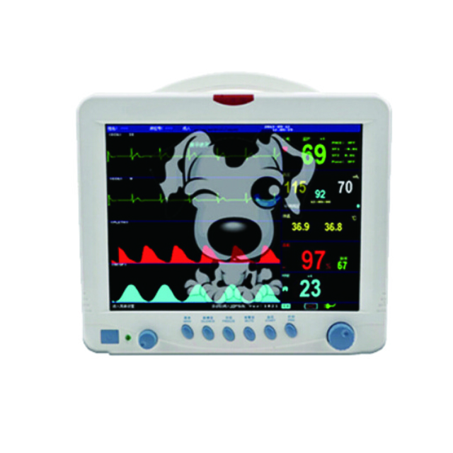 Multi Parameter Veterinary monitor for Pets Animal