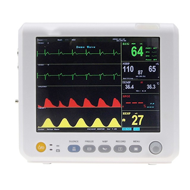 China Hot Sales Medical Hospital Equipment Portable Patient Monitor RB-8000 Price
