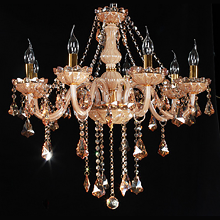 Dinning Room Church Bohemia Crystal Prisms Chandelier