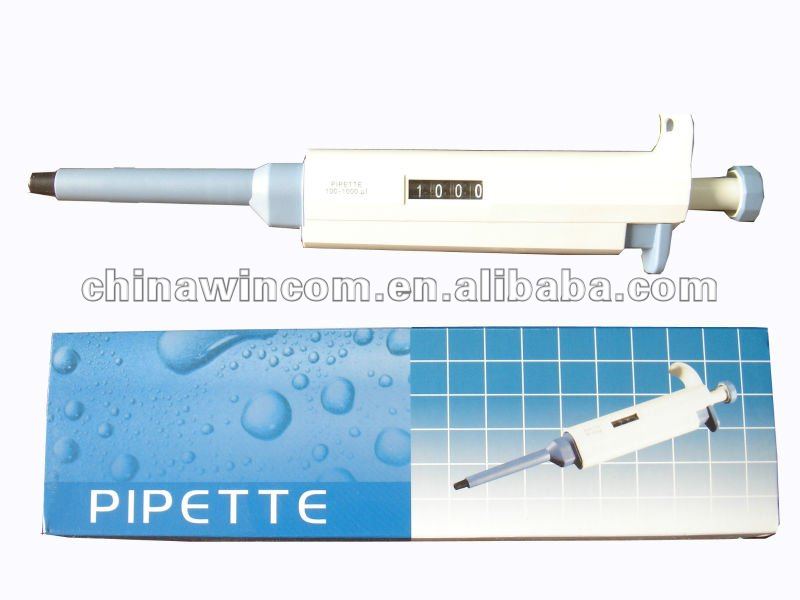 Laboratory Volume Mechanical Pipette Pens with Fixed and Adjustable