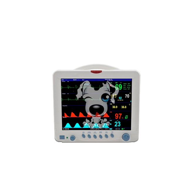 China Hot Sales Medical Hospital Equipment Portable Veterinary Monitor RB-9000+ Price
