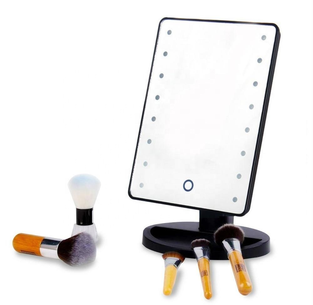 Promotional Cosmetic Make up Led Makeup Mirror with Two Power Supply Methods