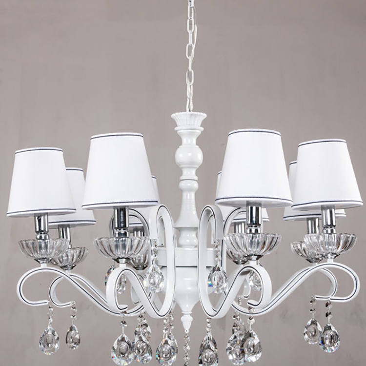 Modern Industrial Candle Light Acrylic Hall Japanese Chandelier