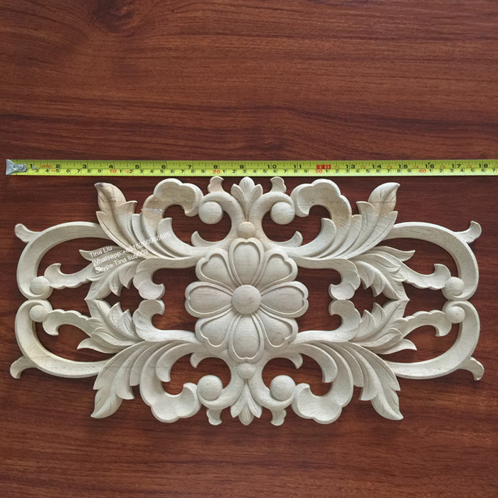 Wood Carving Decoration Furniture Appliques Parts