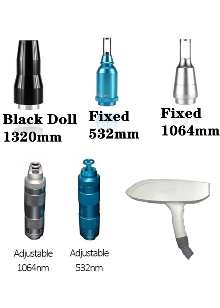 Beauty salon recommendation tattoo removal machine 5 Treatment head /nd yag laser/q switched laser beauty machine