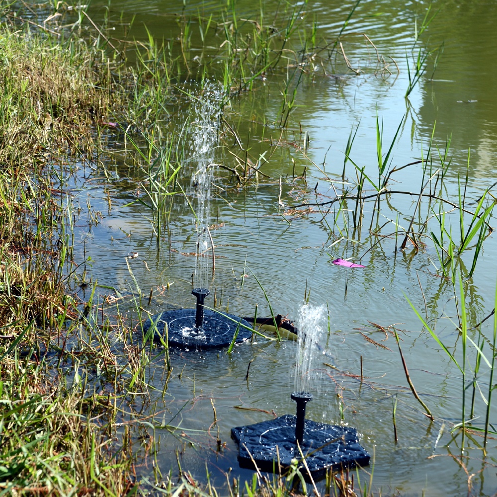 Outdoor park landscape decoration garden pond solar energy fountain pump