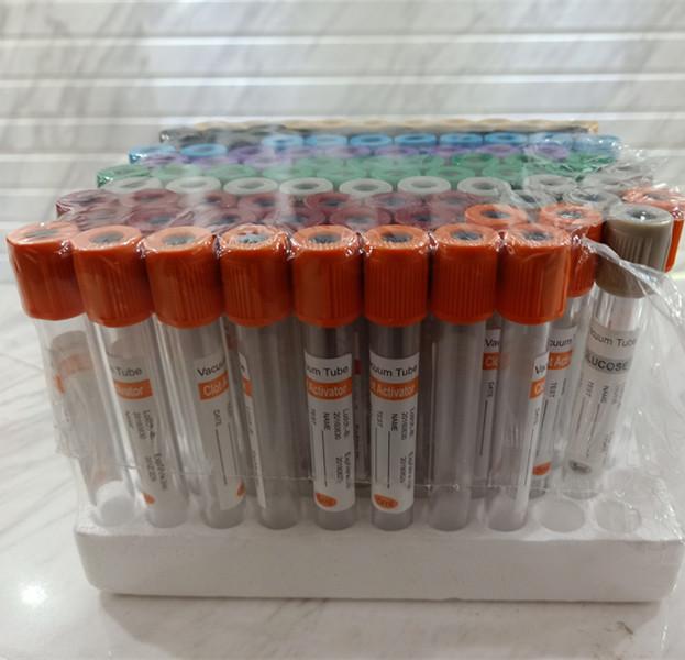 A vacutainer blood collection tube