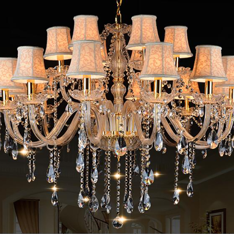 Graceful Elegant Bubble Crystal Glass Moroccan Chandelier Lighting